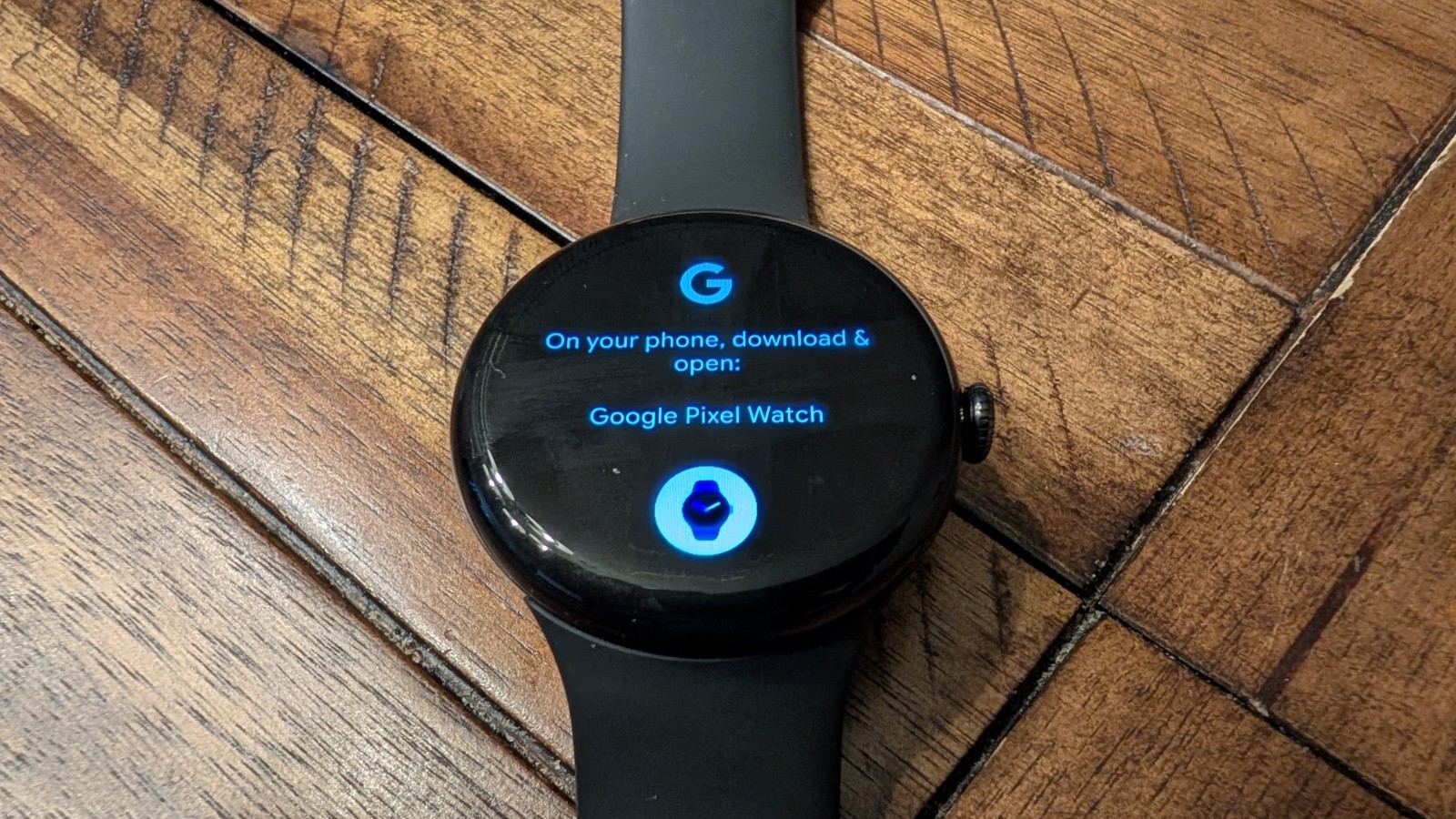Google Pixel Watch 3 45mm Wi-Fi Smartwatch Matte Black Obsidian Box Clean