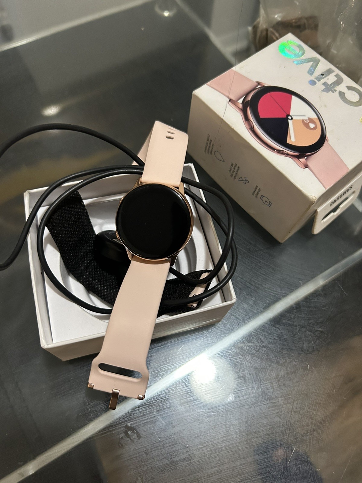 Samsung Galaxy Smartwatch Active 40mm Aluminium Rose Gold Model SM-R500