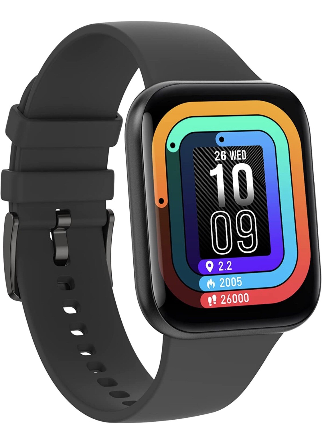 Smart Watch 1.69″ Touch Screen Smartwatch for Android and iOS Phones Heart Ra…