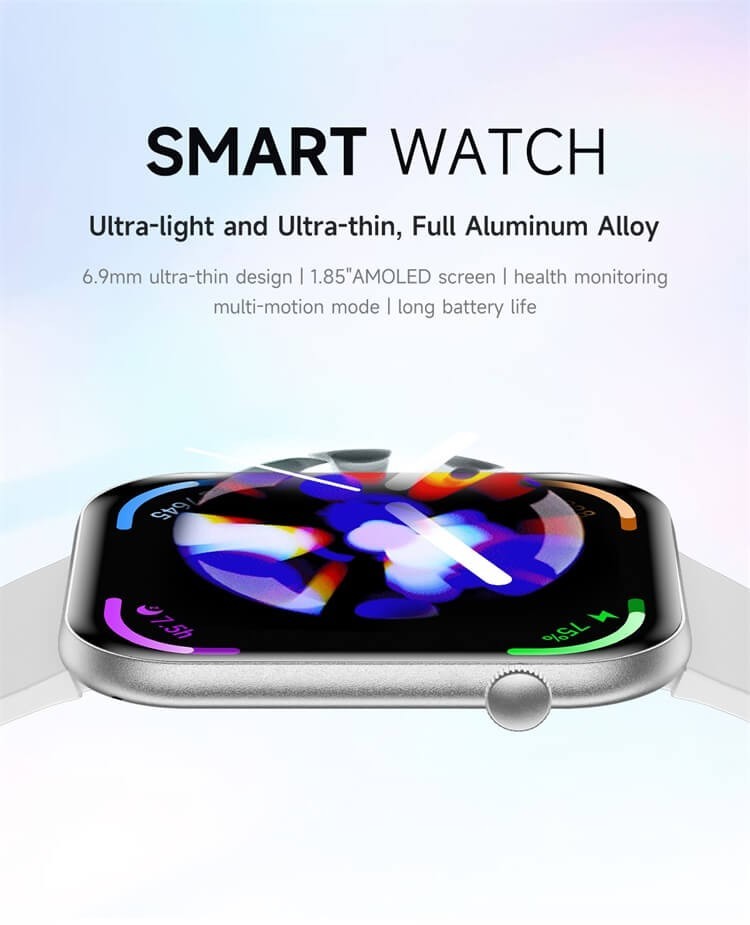 Valdus VS59Pro Smartwatch Bluetooth 34×39.5mm Silicone (Black, Gold, Silver) NEW