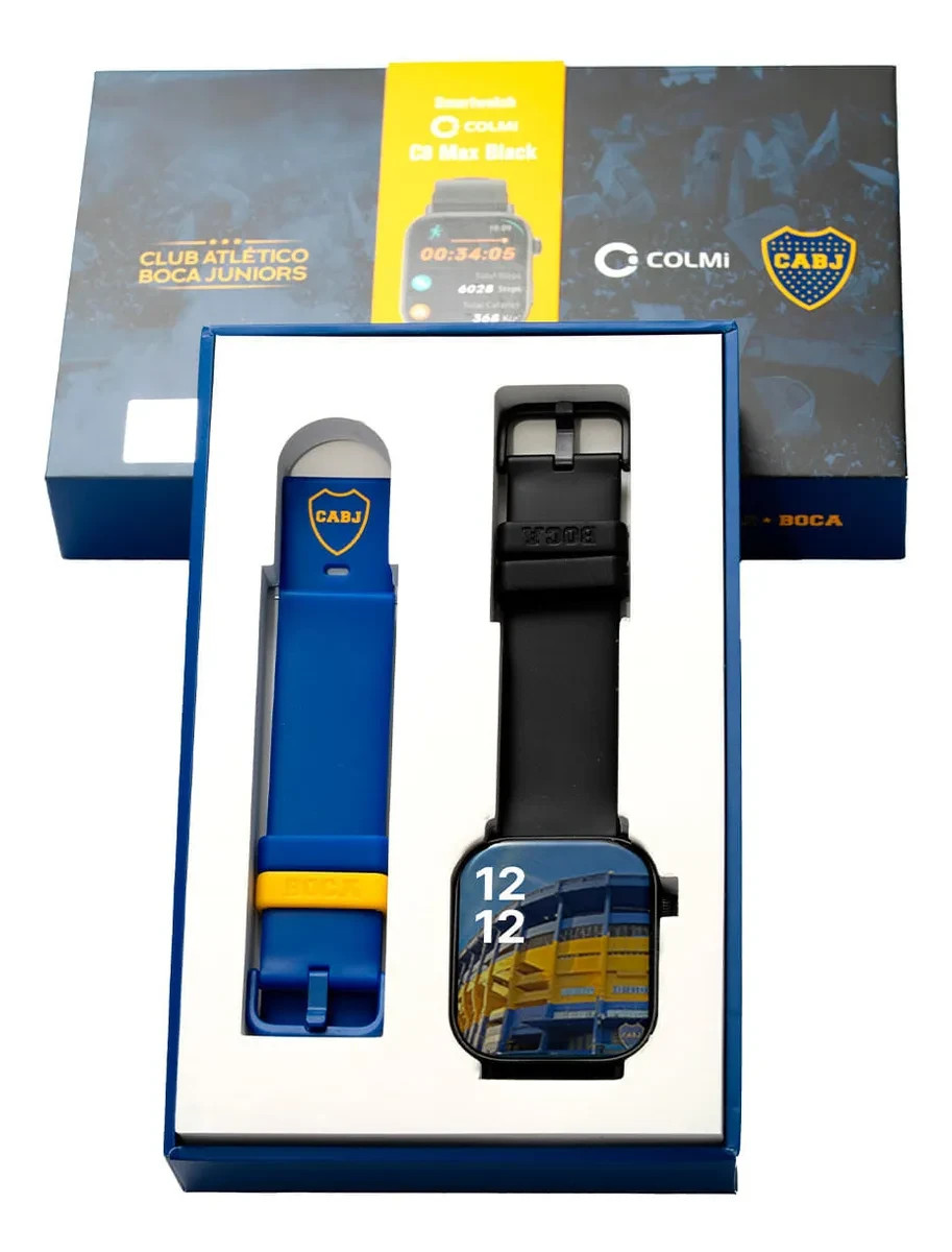 Smartwatch Oficial Boca Colmi C8 Max + Correa Extra + Fondos