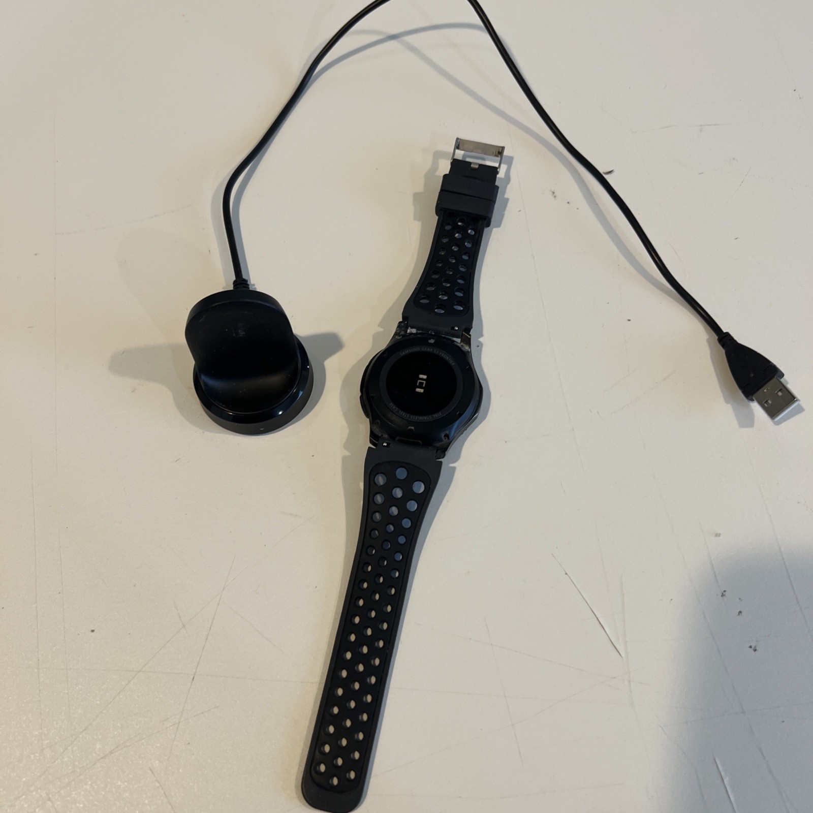 Samsung Gear S3 Frontier Smart Watch SM-R765t Dark Gray