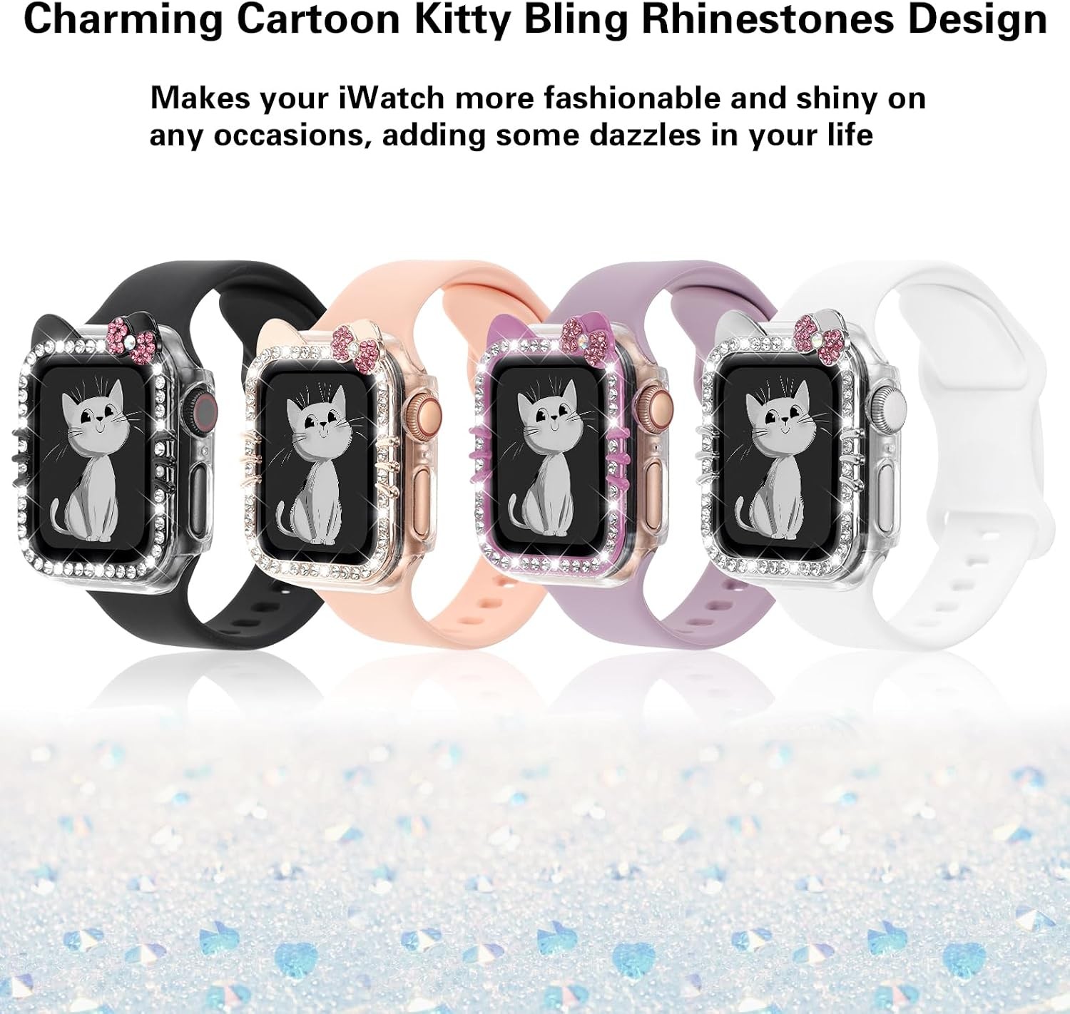 Case For Apple Watch Series 11 10 9 8 7 6 5 4 SE 46mm 42mm 41mm 45mm 40mm, Cute