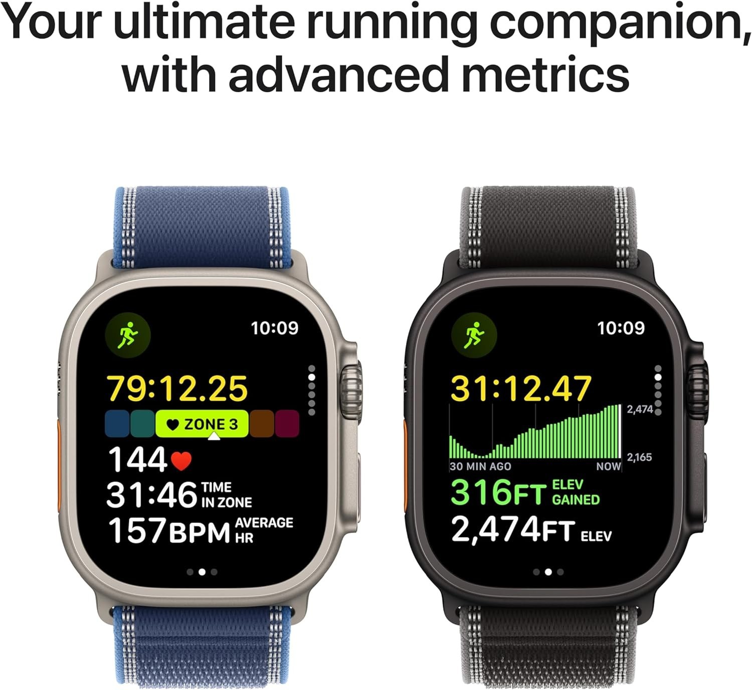Apple Watch Ultra 3 49mm GPS Cellular Titanium Case / Advance Health & Fitness +