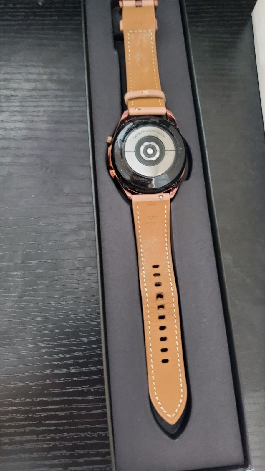 Samsung Galaxy Watch3 SM-R850 41mm Stainless Steel Case with Leather Strap -…