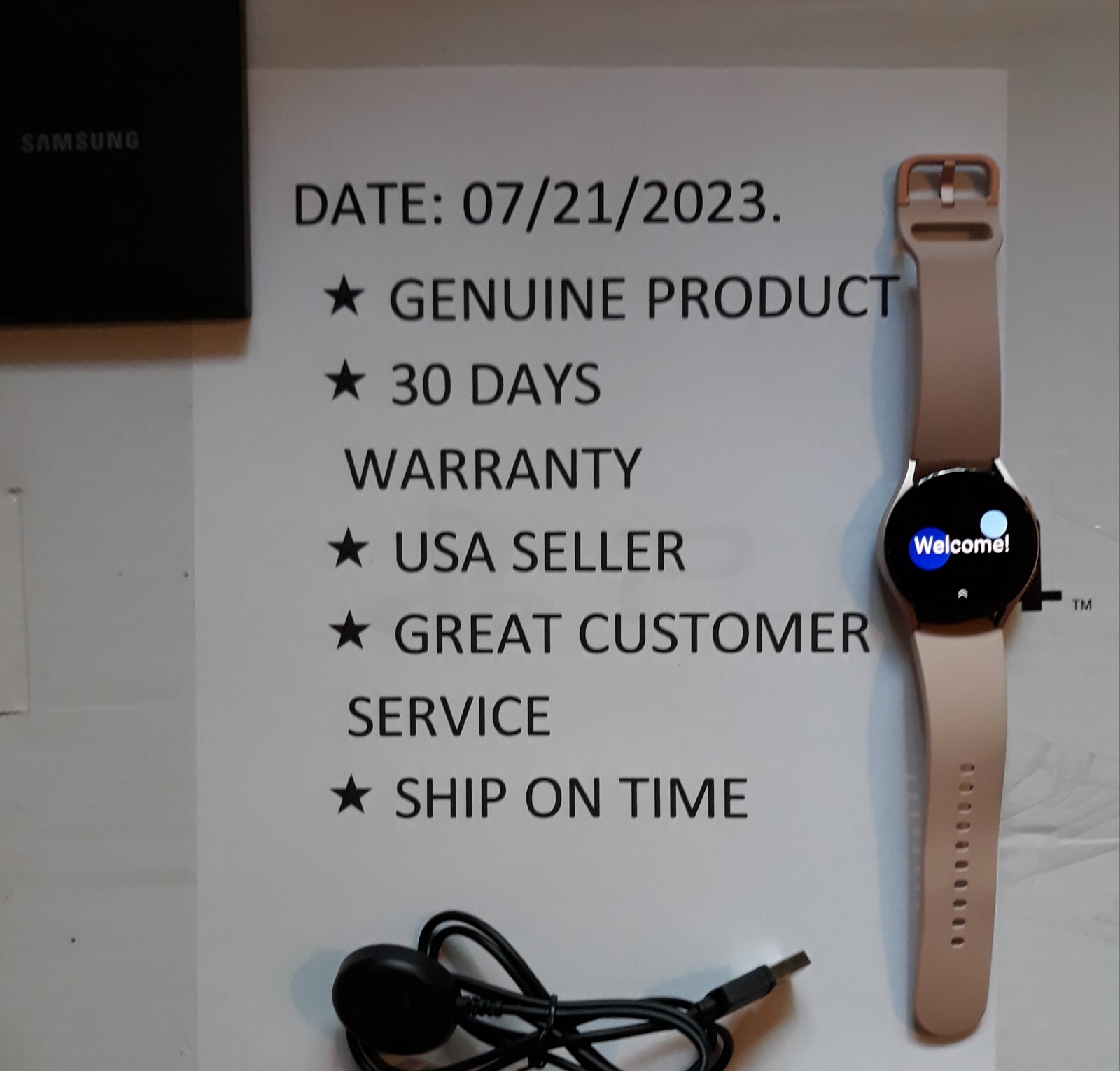Samsung Galaxy Watch 4 40mm Smartwatch – SM-R860NZDAXAA