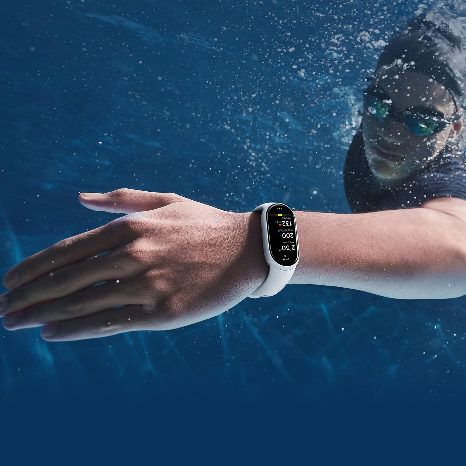Mi Smart Band 10 (2025) Global Version – 1.72″ AMOLED Display | 21 Days Battery