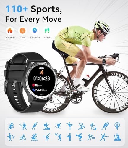 Smart Watch For Women/Men Waterproof Smartwatch Bluetooth iPhone Samsung Android