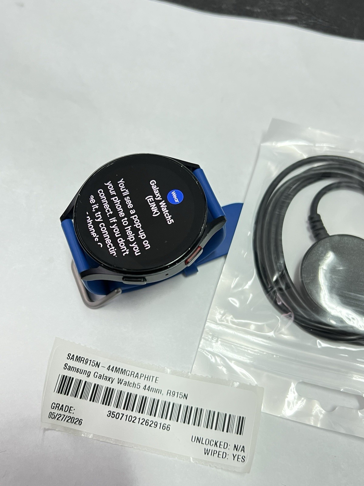 Samsung Galaxy Watch5 44mm Bluetooth GPS Aluminum Watch R915