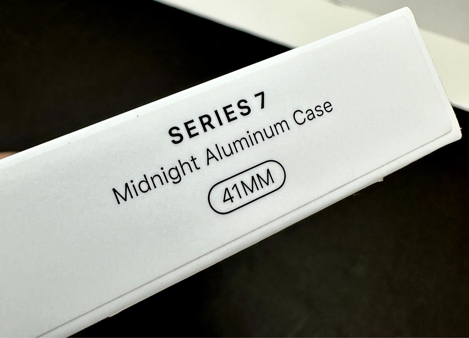 Apple Watch Series 7 Midnight Aluminum Mid Sport Band GPS 41mm Model A2473