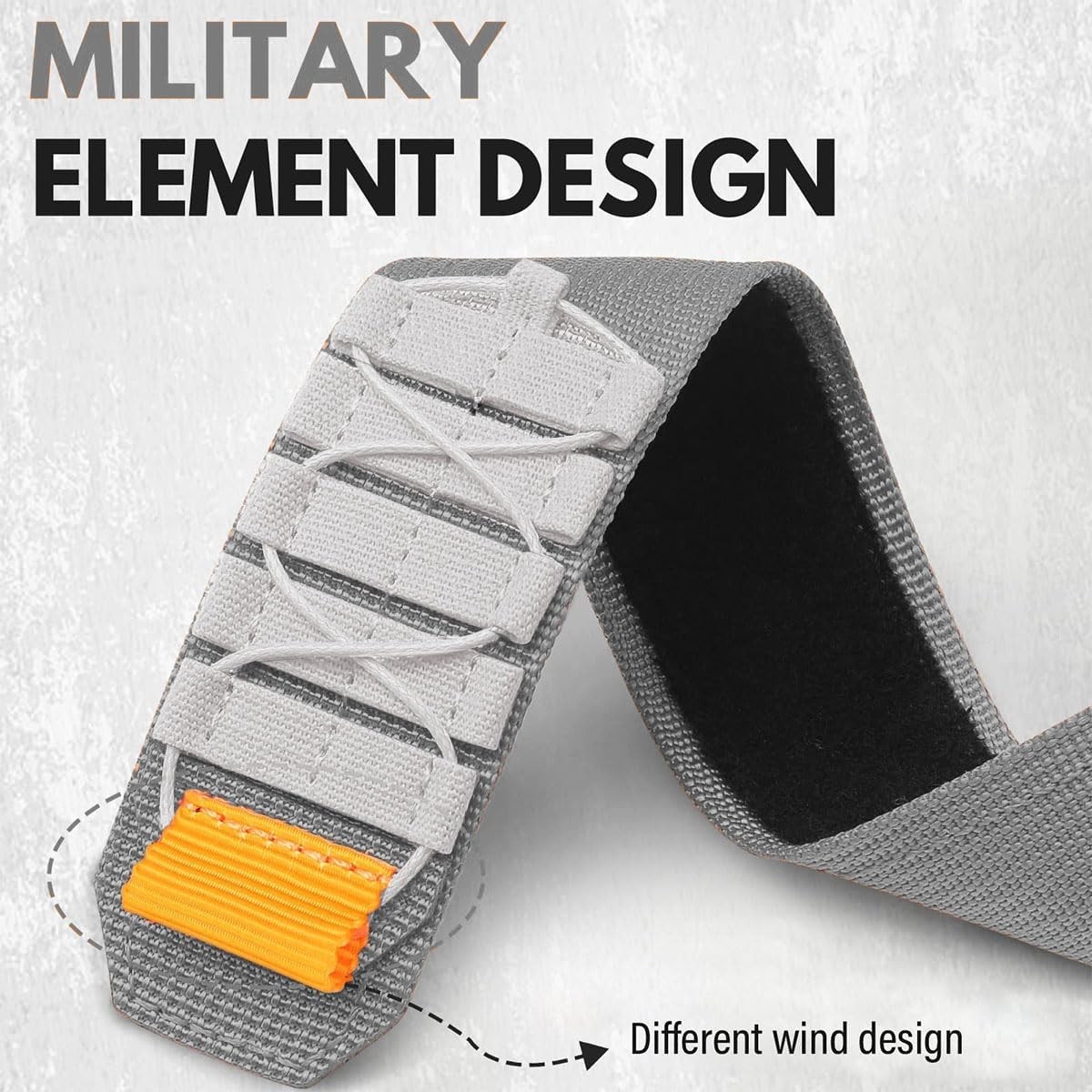 Rugged Nylon Strap Compatible with 20mm 22mm Watches Quick Release