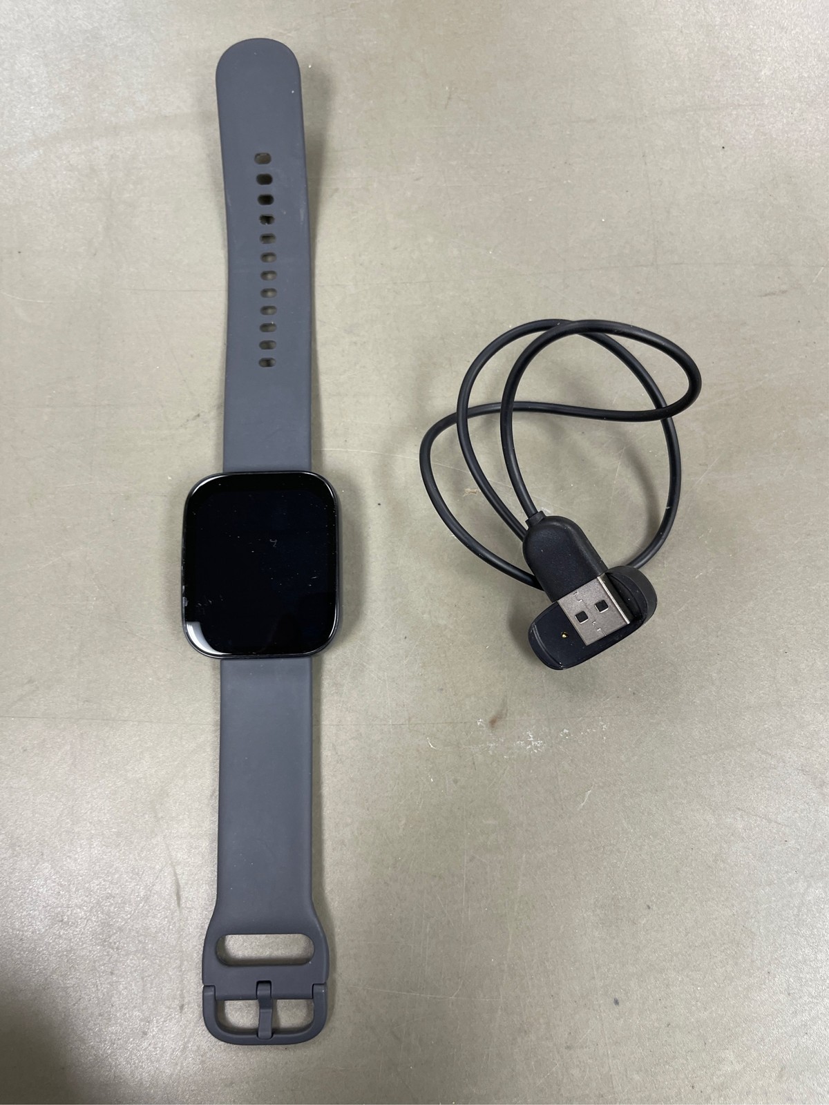 Amazfit – Bip 5 Smartwatch 49mm Polycarbonate Plastic – Black