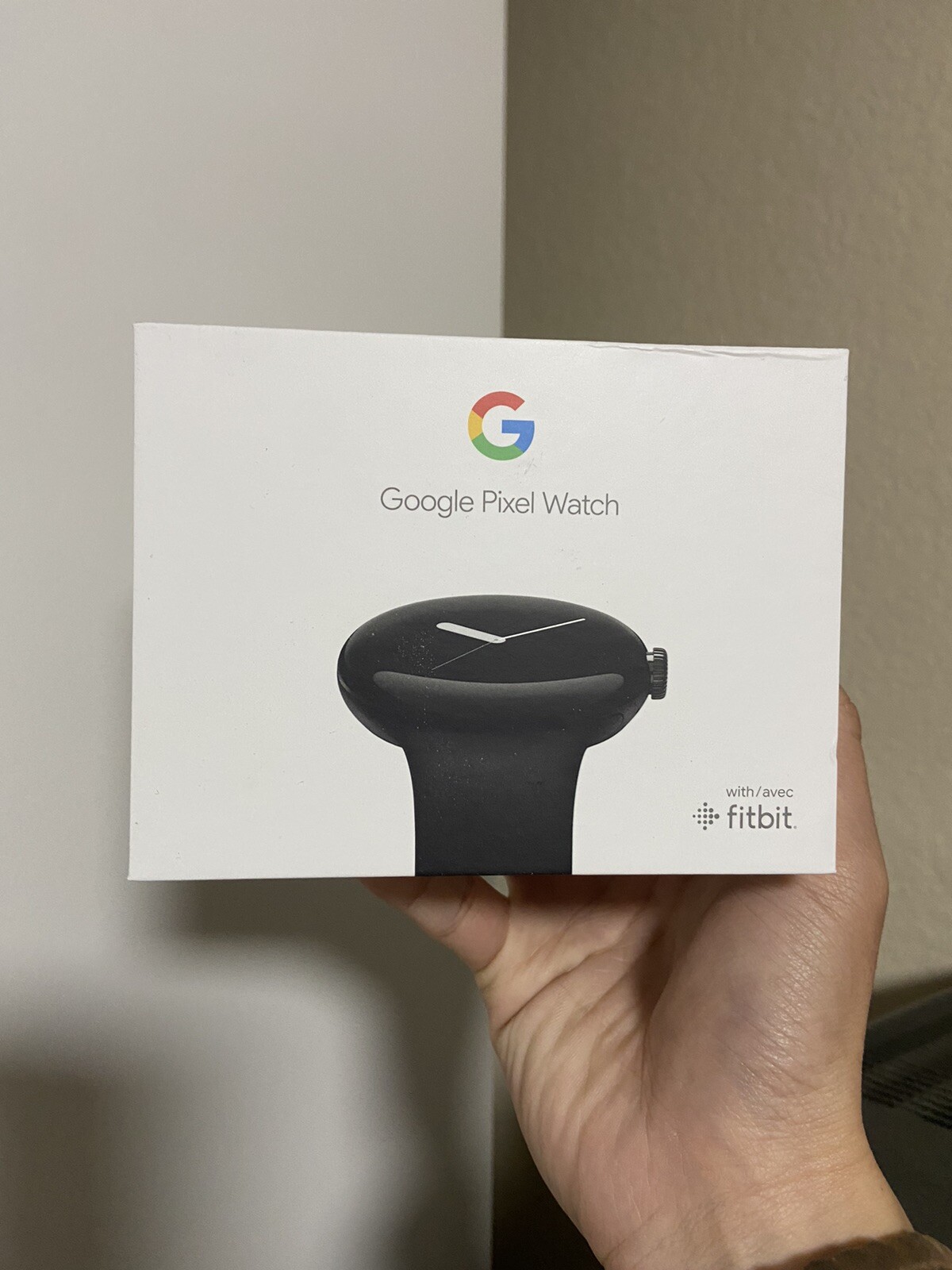 Google Pixel Watch 41mm Matte Black Stainless Steel Case with Obsidian Active…
