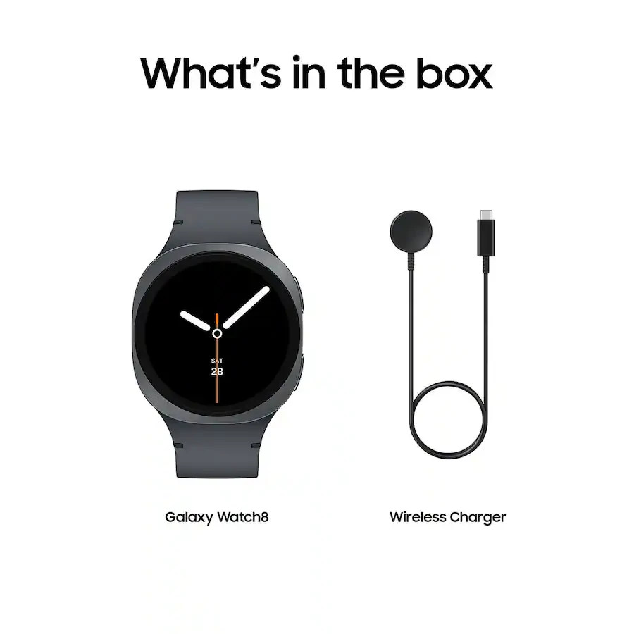 NEW Samsung Galaxy Watch8 L325U Aluminum Smartwatch 40mm Silver (2025) UNLOCKED