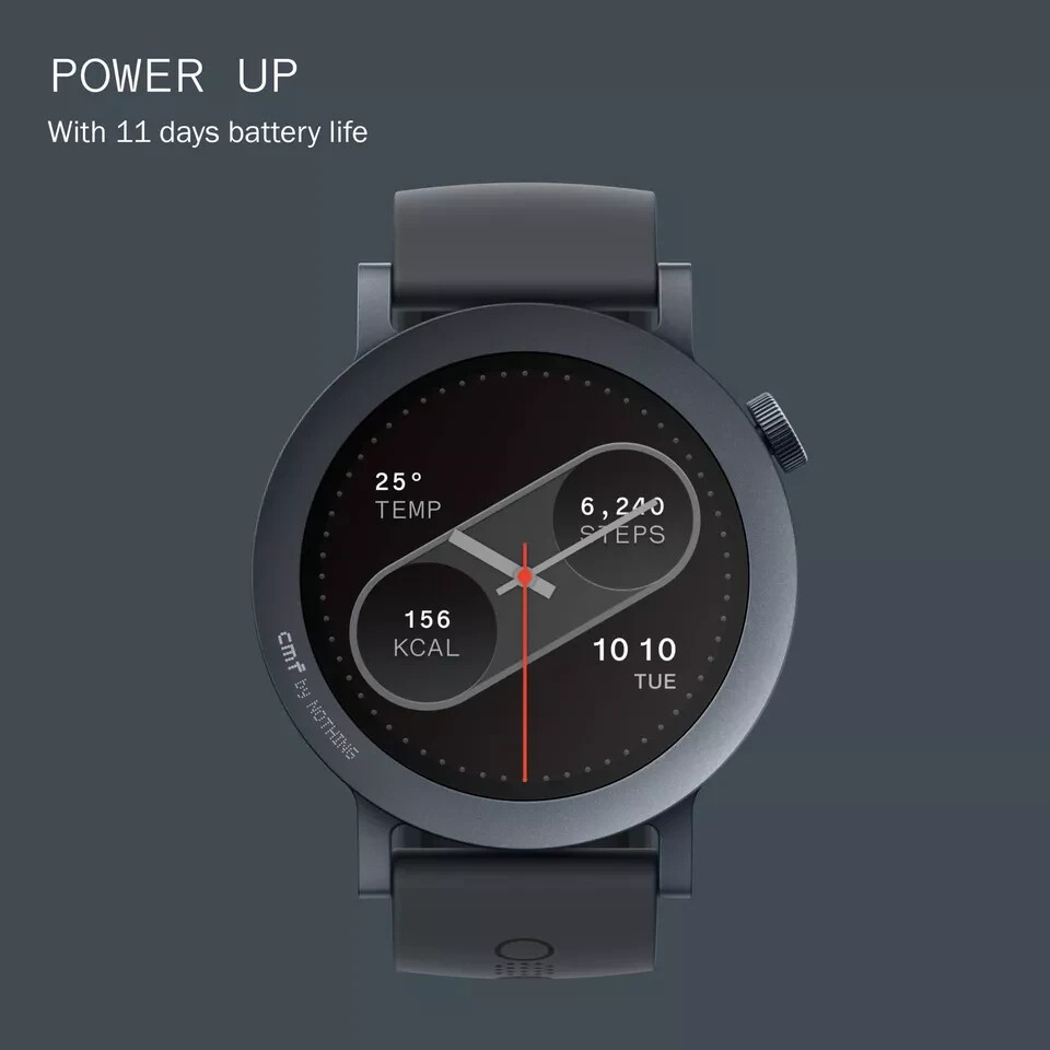 CMF by Nothing Watch 2 Pro Dark Gray 1.32″ AMOLED Gesture Control GPS Smartwatch