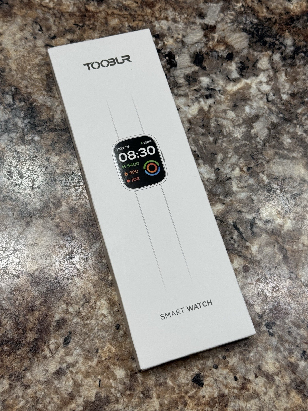 Toobur Fitness Smart Watch for Women ,kids, Men, Alexa Built-in Black Color
