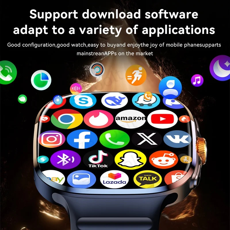 Zestbolt M99 Android Smart Watch 2.4in AMOLED Rotating Camera 2100mAh