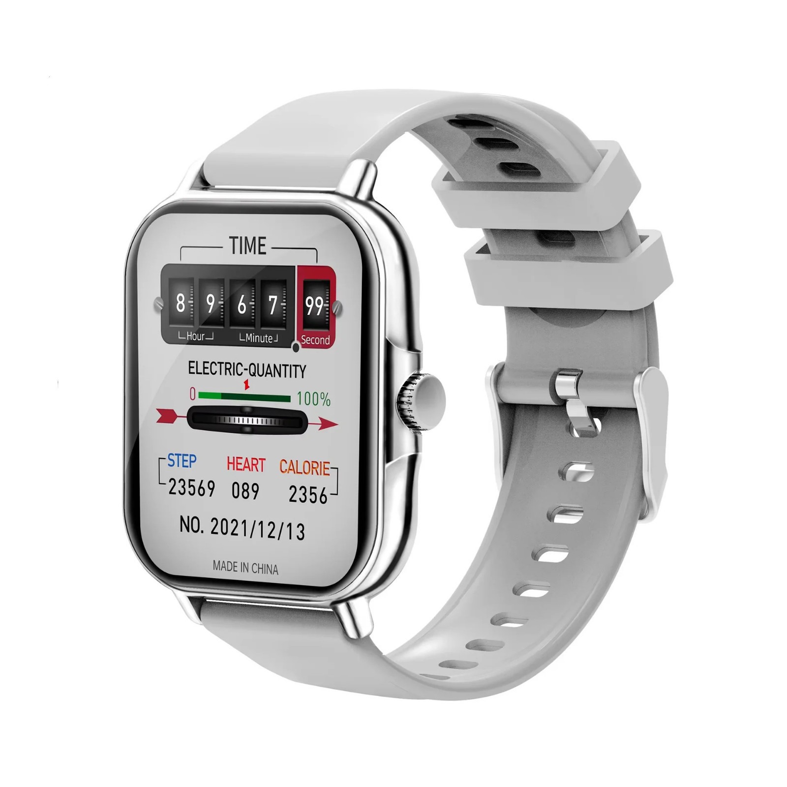 2026 LAXASFIT Smart Watch Bluetooth Call Heart Rate BP Monitor Music Men Women