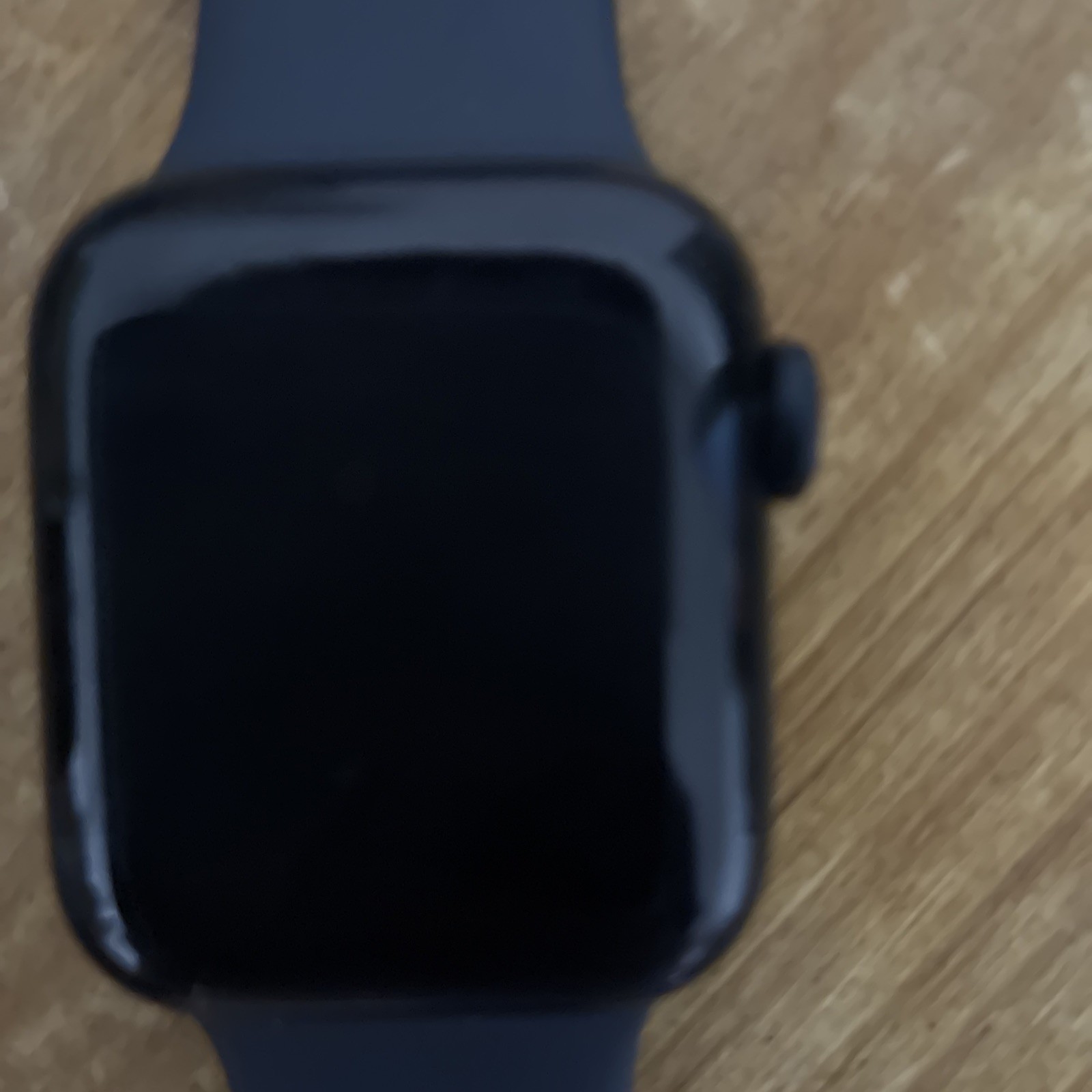 Apple Watch Series 6 44mm Blue Aluminum Case with Black Sport Band (A2292)