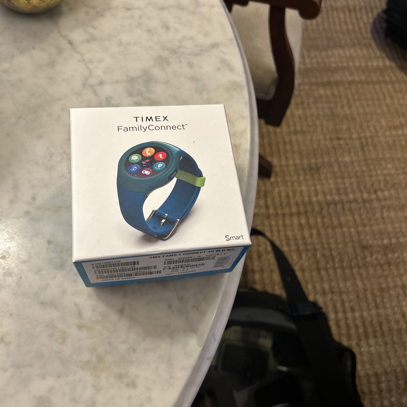 Timex FamilyConnect Space Blue Buckle Smart Watch