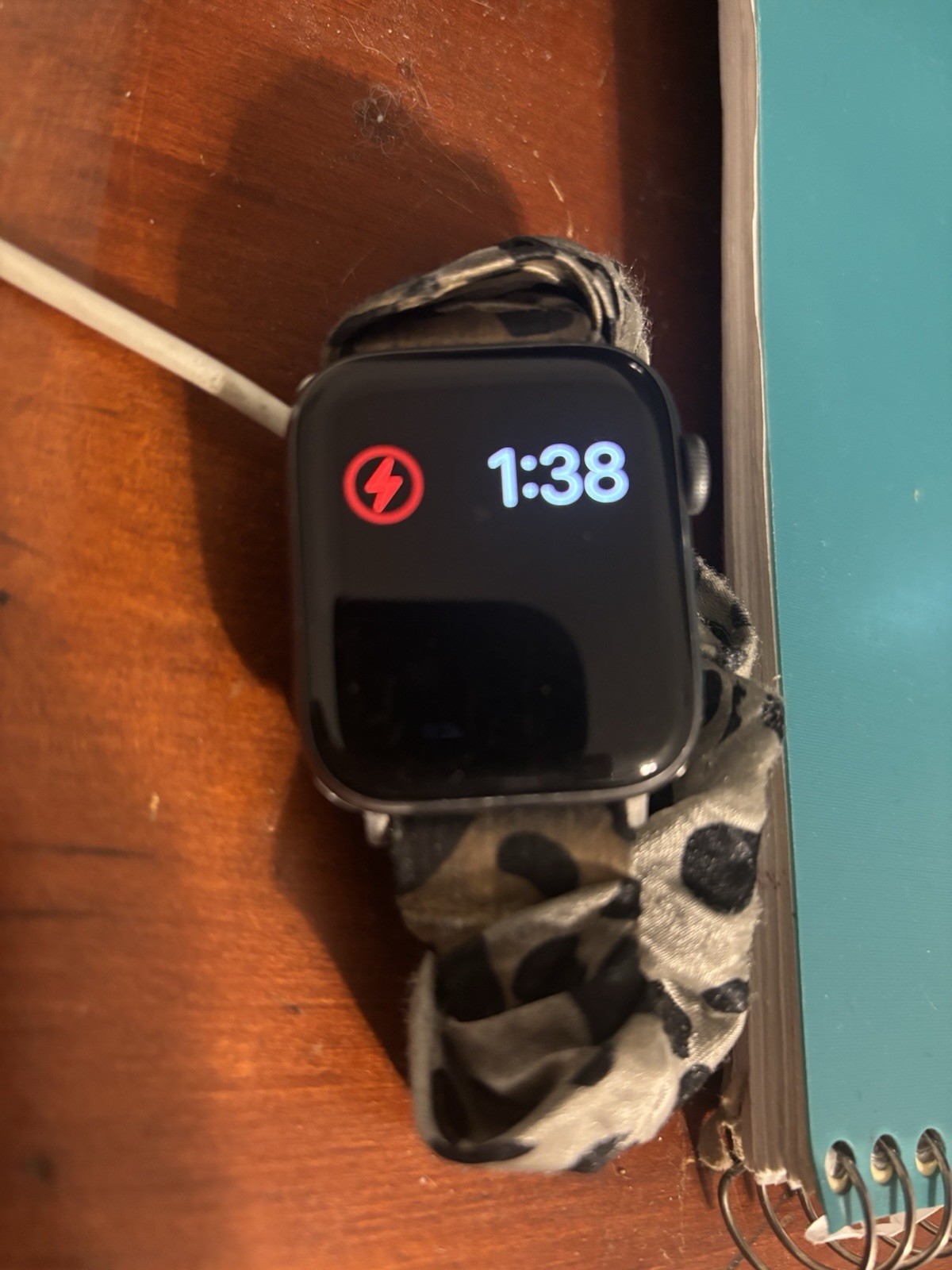 Apple Watch Series 5 44mm Space Gray Aluminum Case with Black Sport Band