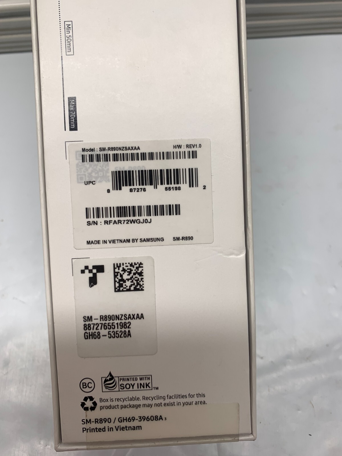 Samsung Galaxy Watch 4 Classic 46mm -Stainless Steel SM-R890 Silver*New