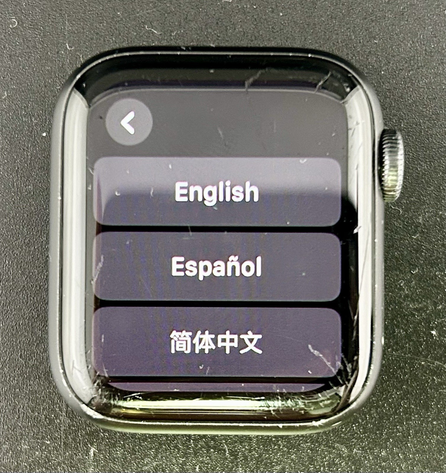 Apple Watch Series 6 40MM A2291 Black – Stainless Steel Silver/Gold