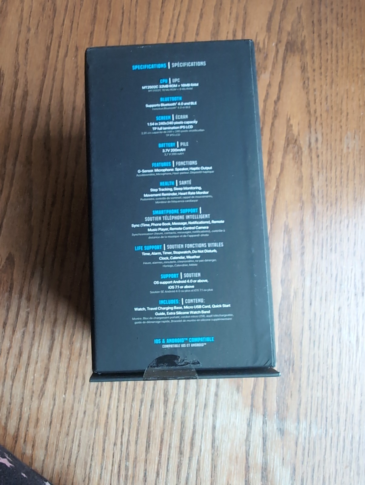 ONE61 Wonder Woman DC Smart Watch – iOS/Android Compatible – 32MB new in box