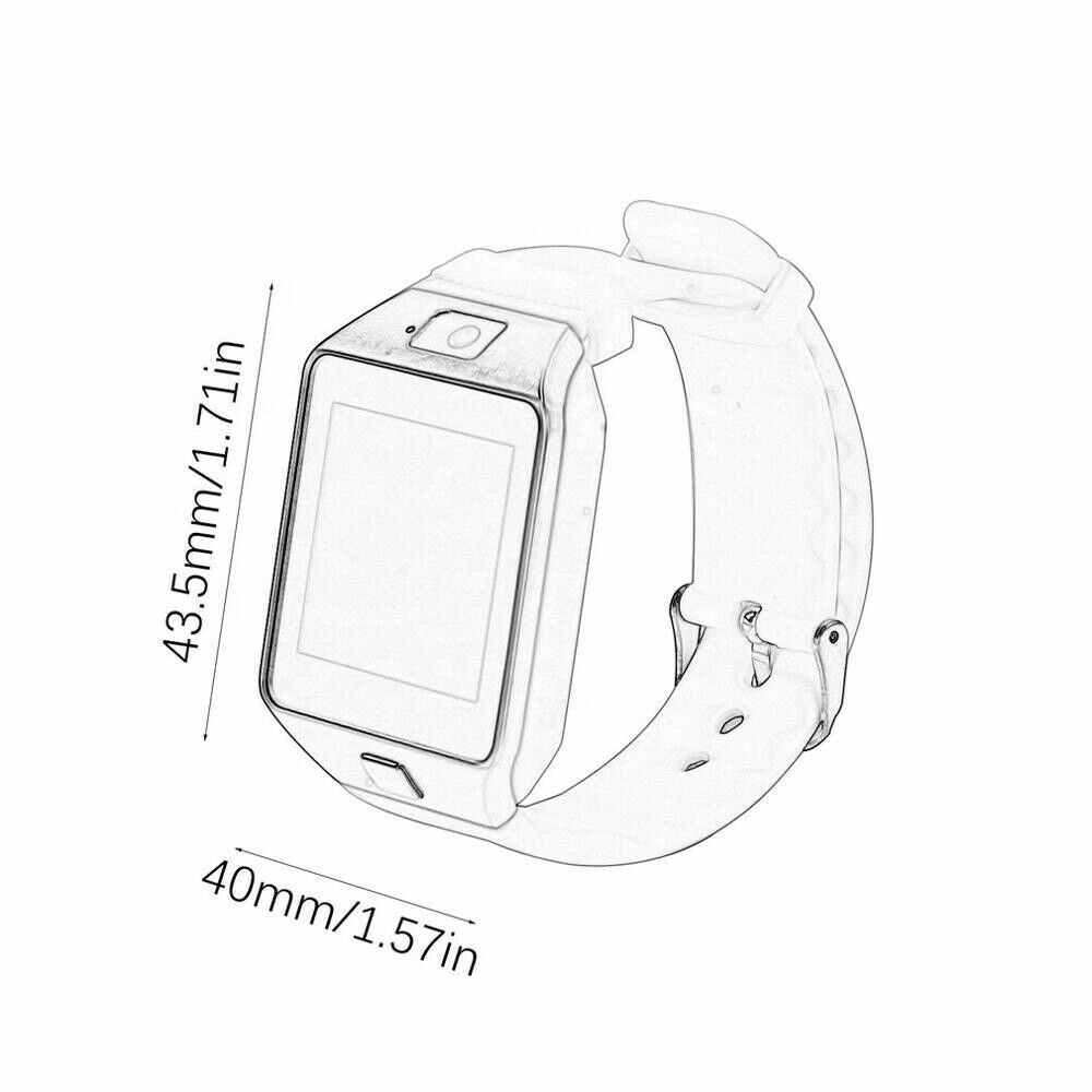 Lot of 35 Bluetooth Smart Watch w/Camera Waterproof For Android Samsung iPhone