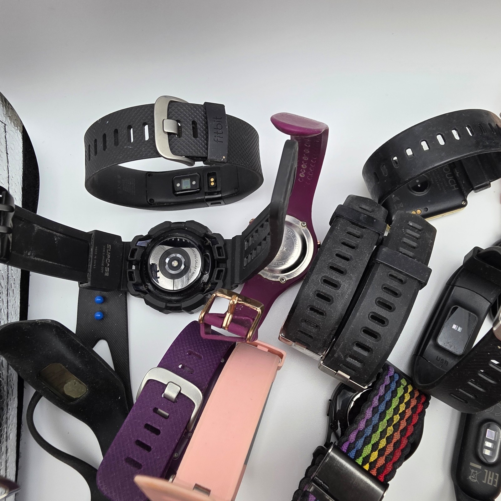 Smart Watch Lot Parts Repair Untested Fitness Tracker 2 lb Mixed Models