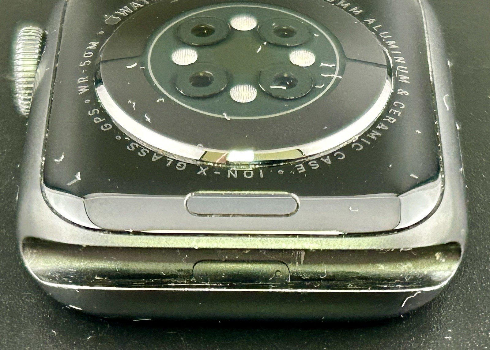 Apple Watch Series 6 40MM A2291 Black – Stainless Steel Silver/Gold