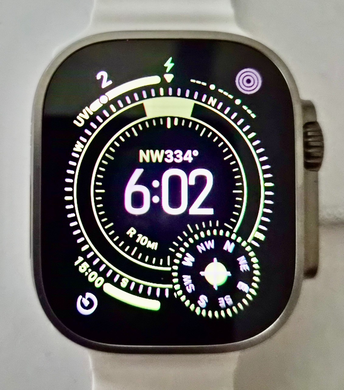 Apple Watch Ultra 2 (GPS + LTE) 49MM Titanium Case White Ocean Band – #4