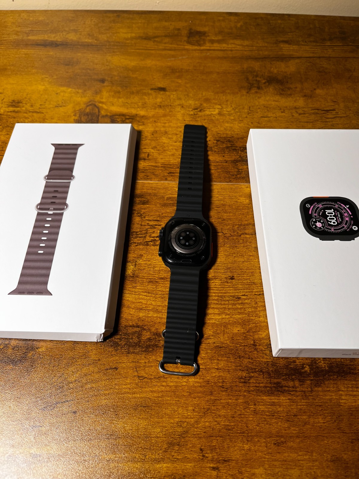 Apple Watch Ultra 3, Aluminum Case, 49mm, Black Band, Brand New