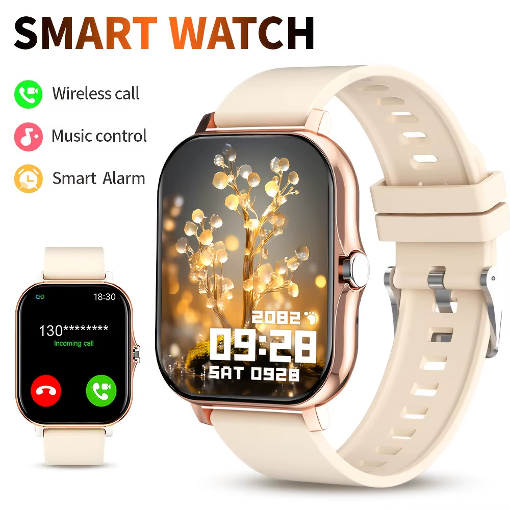 G.L Wear Smartwatch 1.83″ HD Display Bluetooth Calling Heart Rate Tracker