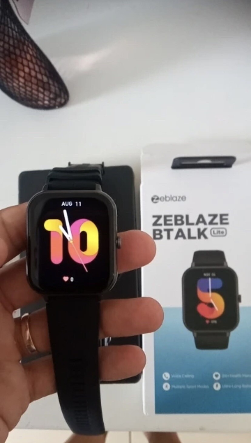 Zeblaze Btalk Lite Voice Calling Smart Watch Health Sport Monitoring Smart Watch