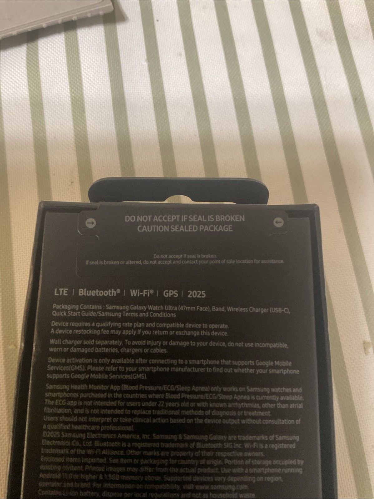 Samsung Galaxy Watch Ultra (2025) 47mm SM-L705U | Titanium Blue | GPS + LTE