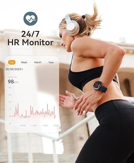Reloj Inteligente de Mujer Hombre para Iphone Apple Samsung Android y Bluetooth