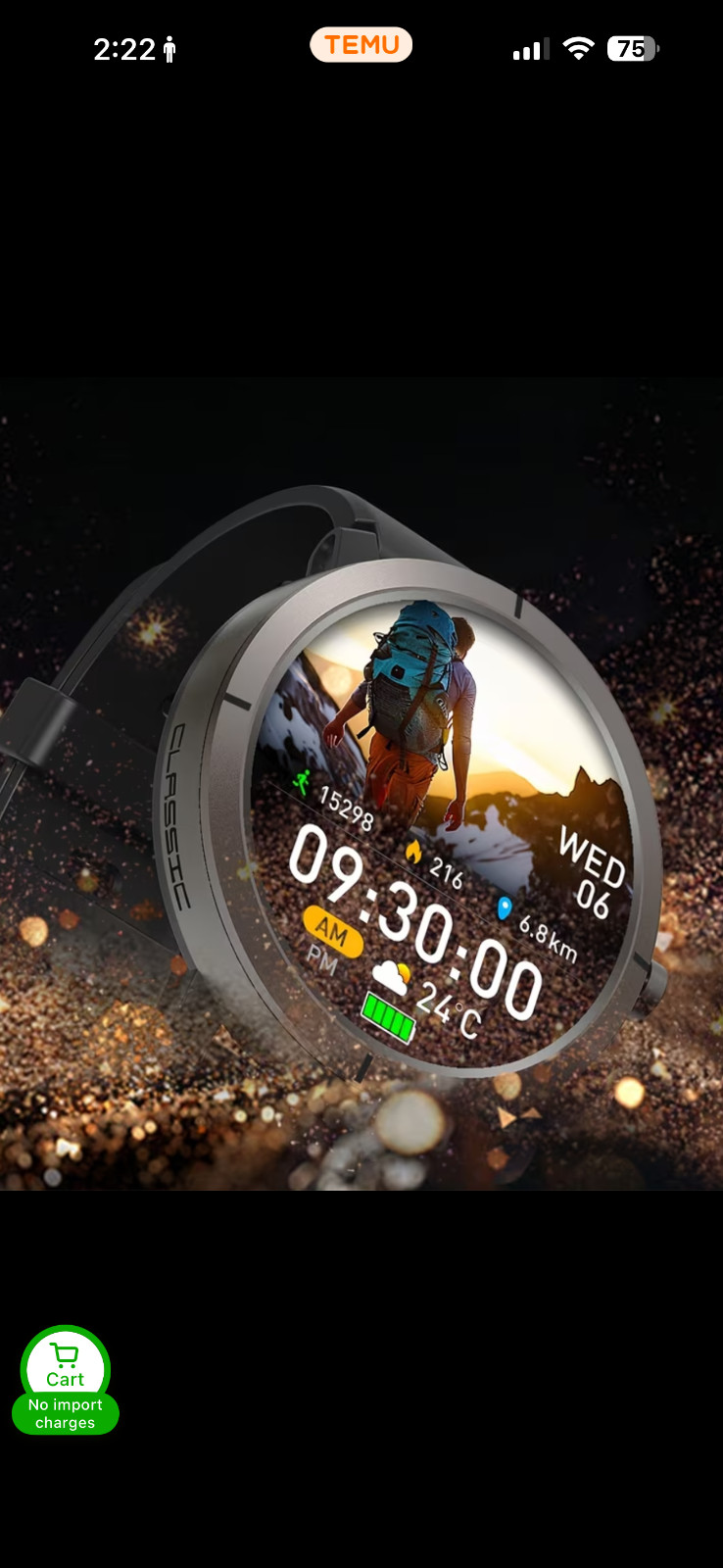 sjopa smart watch