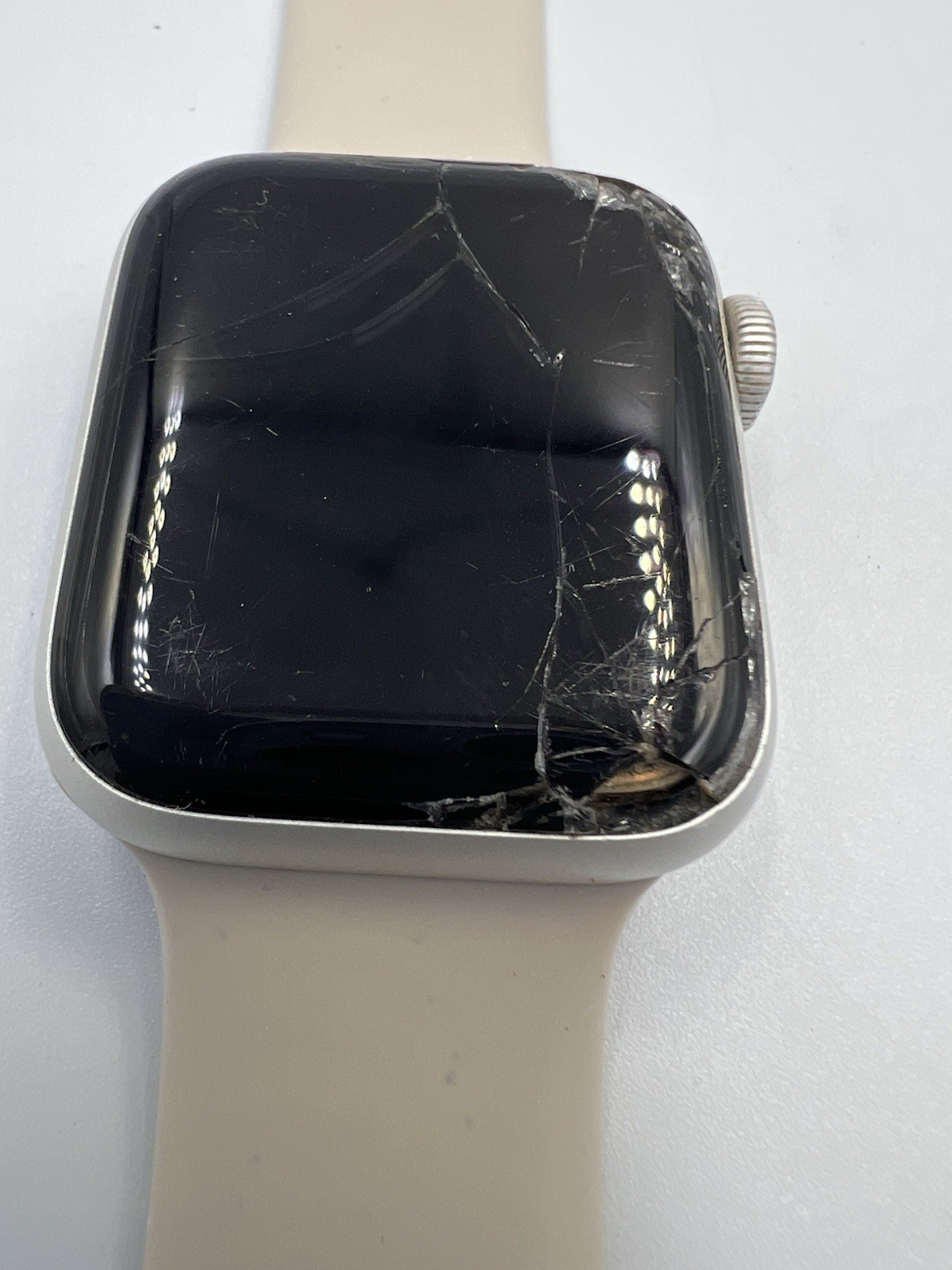 Apple Watch Series 5 ION X Glass 40MM GPS LTE PARTS ONLY W/Band