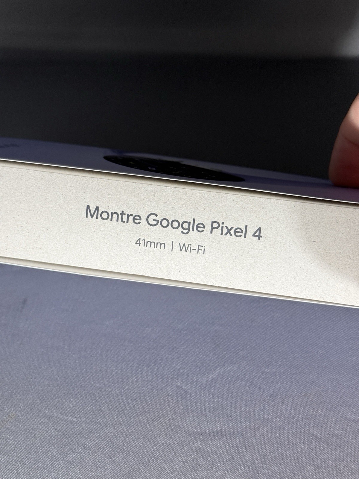 Google Pixel Watch 4 (41mm) Wi-Fi Polished Silver Case Iris Band Brand New