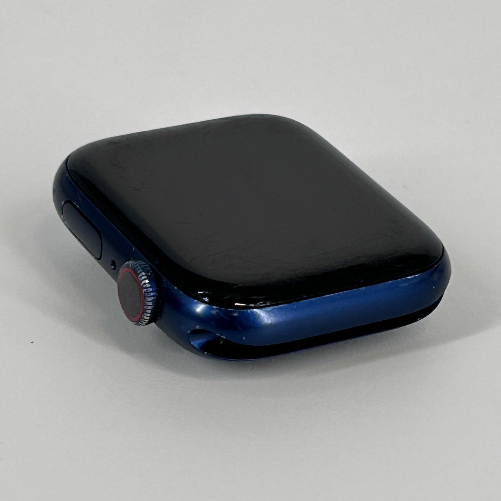 Apple Watch (Series 6) 44mm Blue Aluminum (LTE) w/ No Band – Fair Condition