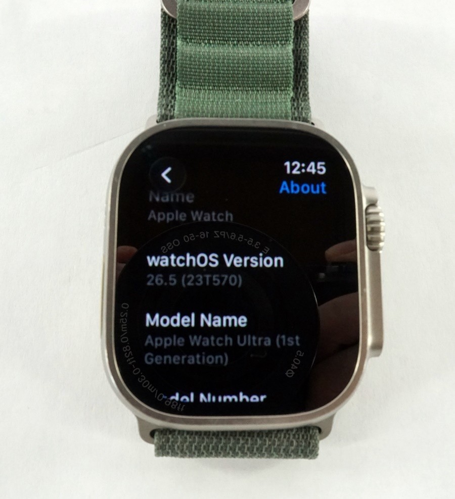 Apple Watch Ultra 49mm A2622 MQEX3LL/A LTE Green Alpine Loop