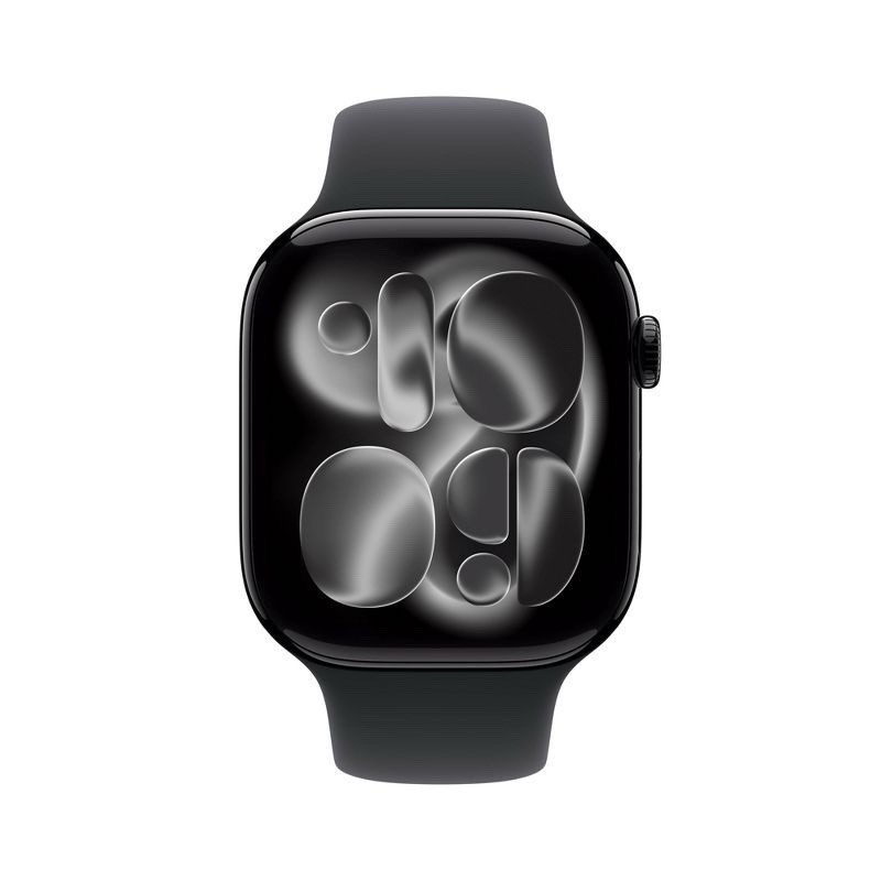 Apple Watch Series 11 46mm Cellular Aluminum Jet Black M/L Black Band Open Box