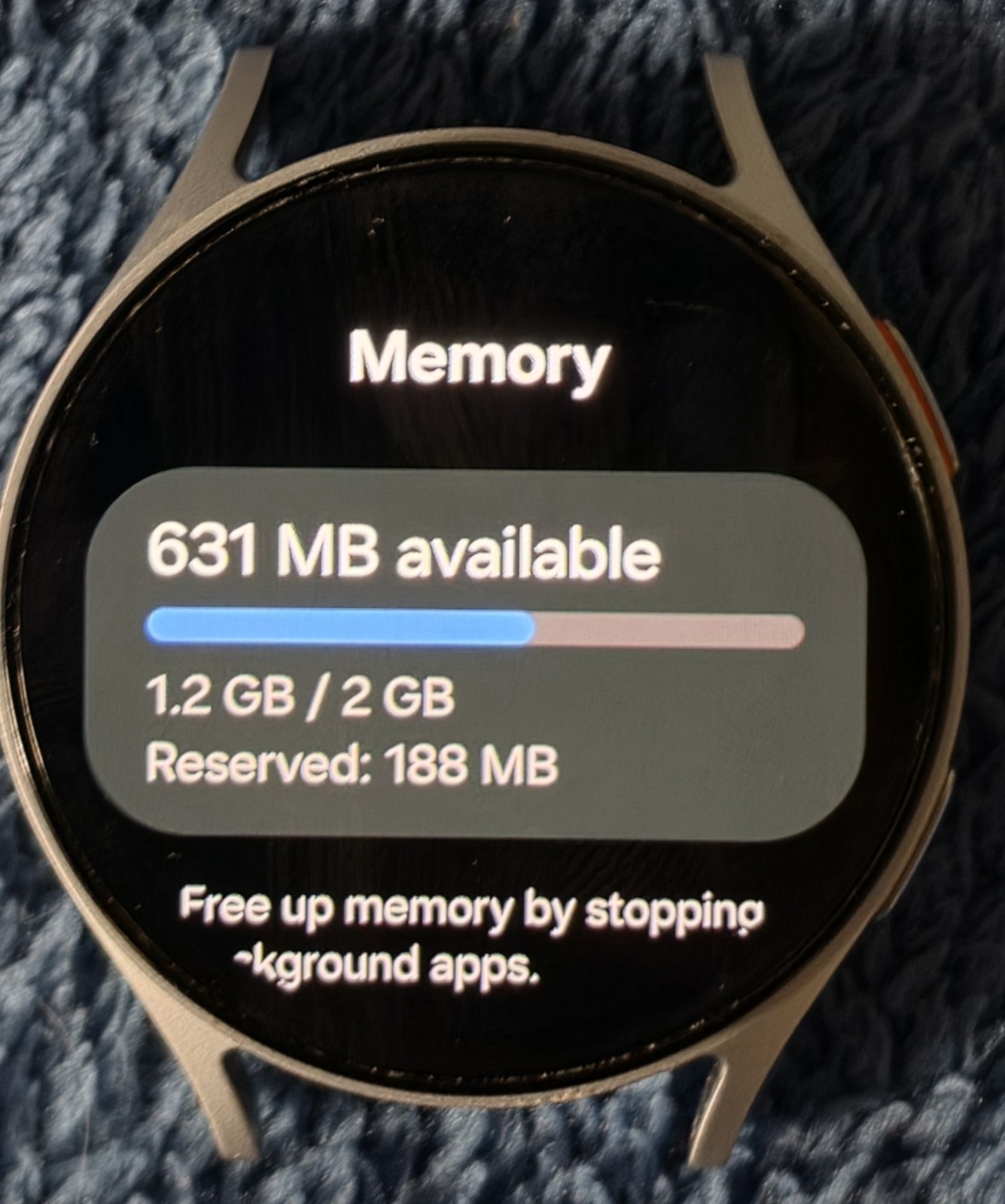 Samsung Galaxy Watch7 44mm SM-L310 Smartwatch Silver No Cracks Tested Working