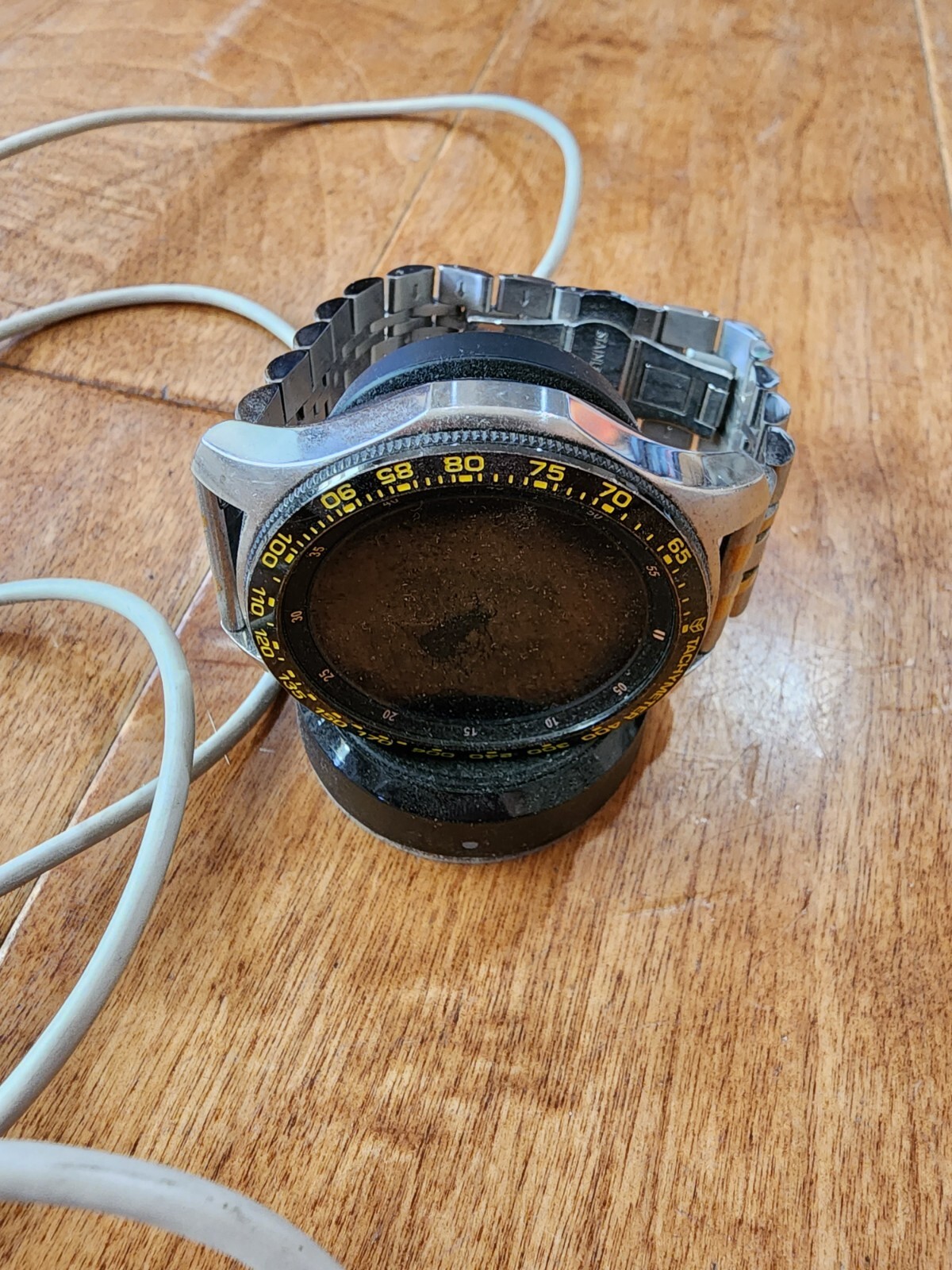 Samsung Galaxy Watch R800 46mm Silver (Bluetooth MUST READ DESCRIPTION) & MORE