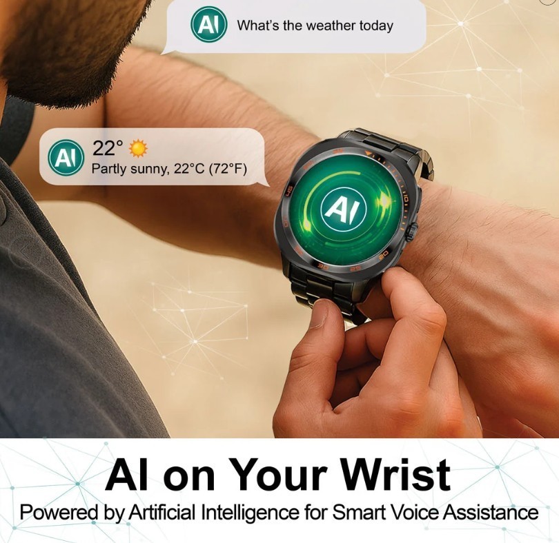 ArgomTech SkeiWatch C62 AMOLED Smartwatch BT Call AI GPS Fitness
