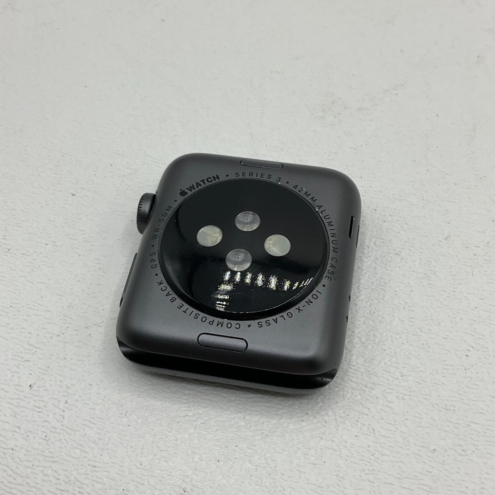 Apple Watch Series 3 GPS 42MM Blsck Aluminum Case A1859 with Strap