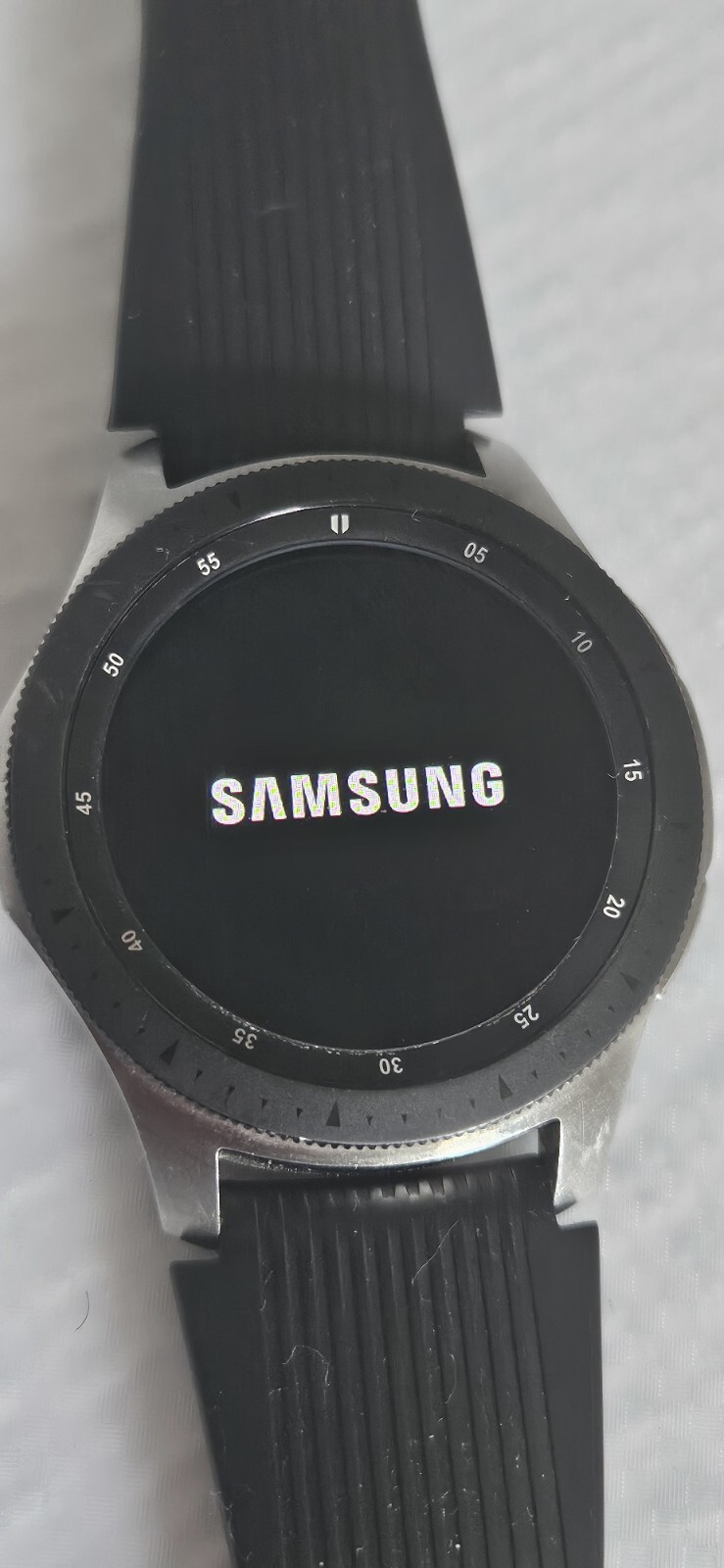 Samsung Galaxy Watch Smartwatch 46 mm Stainless Steel Silver SM-R800NZSAXAR Read