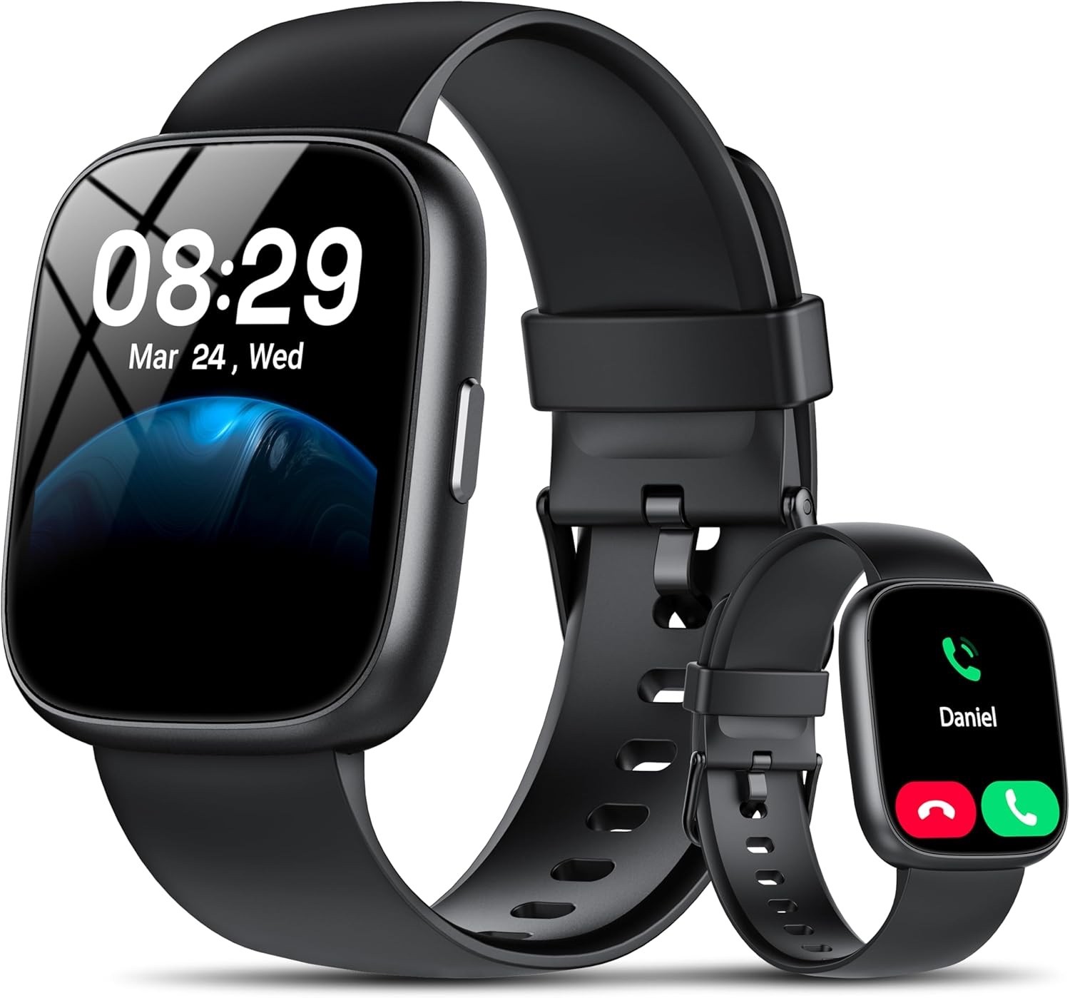 Smart Watch with Alexa Built-in Calling Heart Rate Fitness For iPhone 15 Pro Max