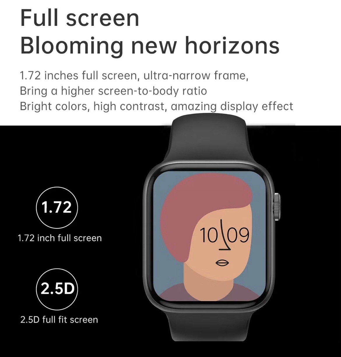 IP67 Waterproof Smart Watch for IOS and Android Devices